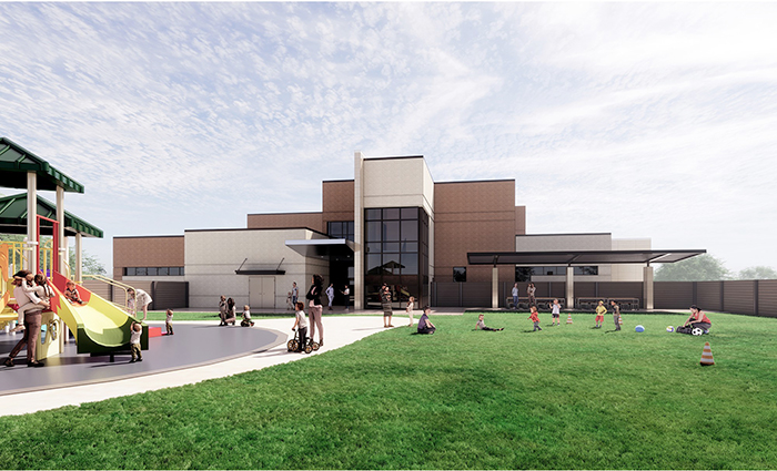 Artist's rendering of Pre-K Academy & Center for Teaching Excellence