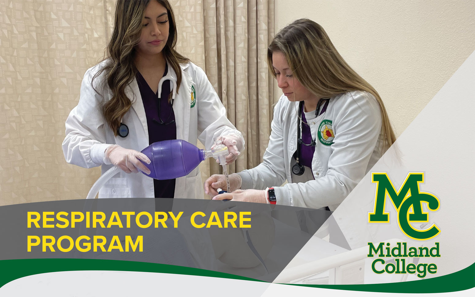 MC students administering patient care