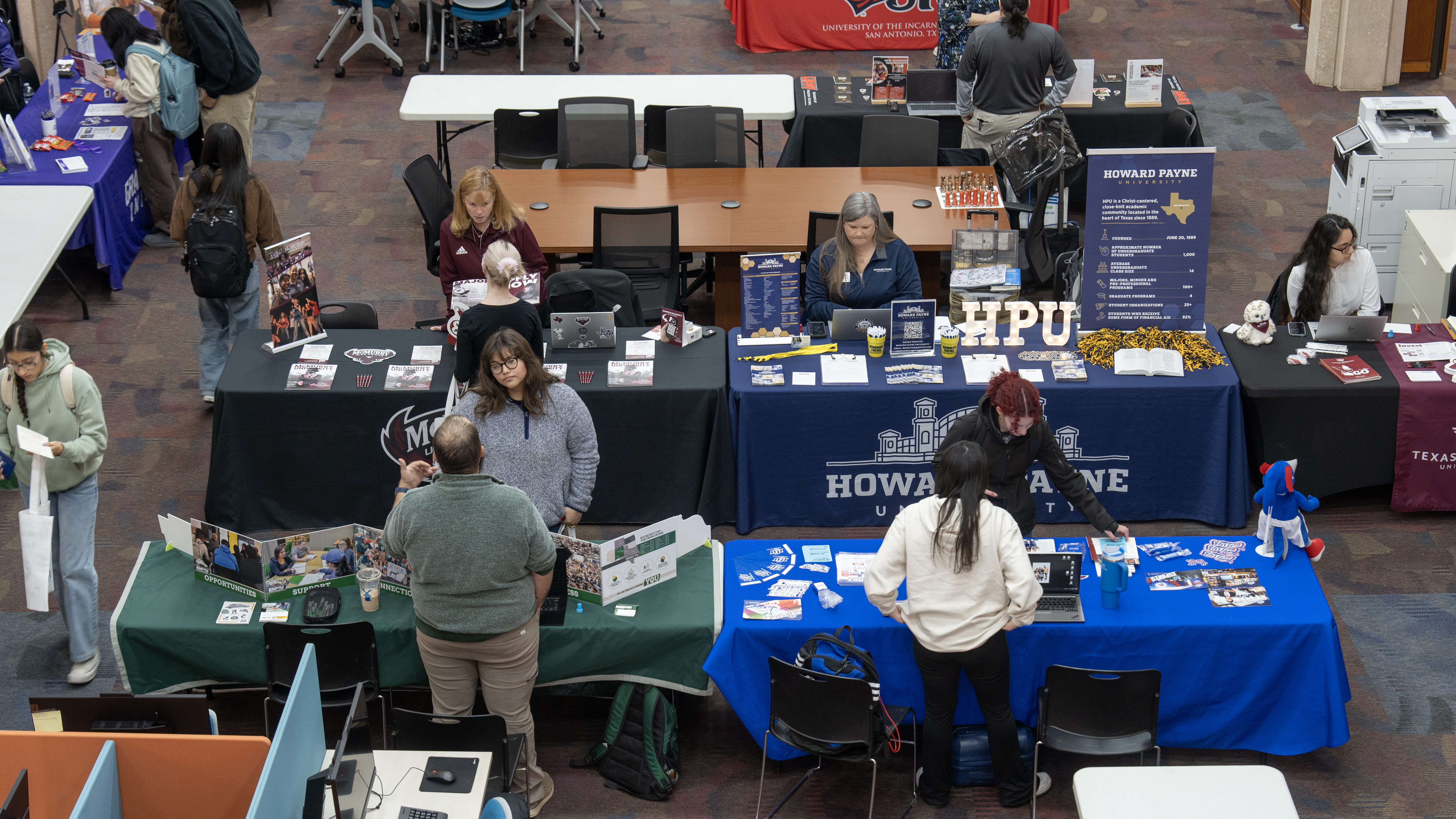 2025 Transfer Fair university set up