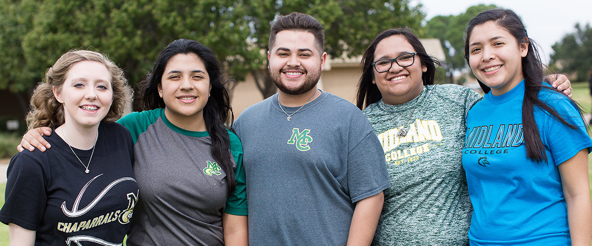 Midland College students