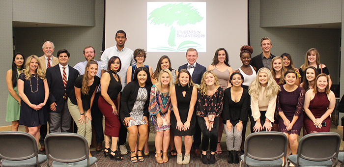 Students in Philanthropy 2017 Commissioning Ceremony