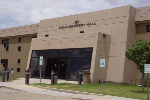 Front of O'Shaughnessy Building