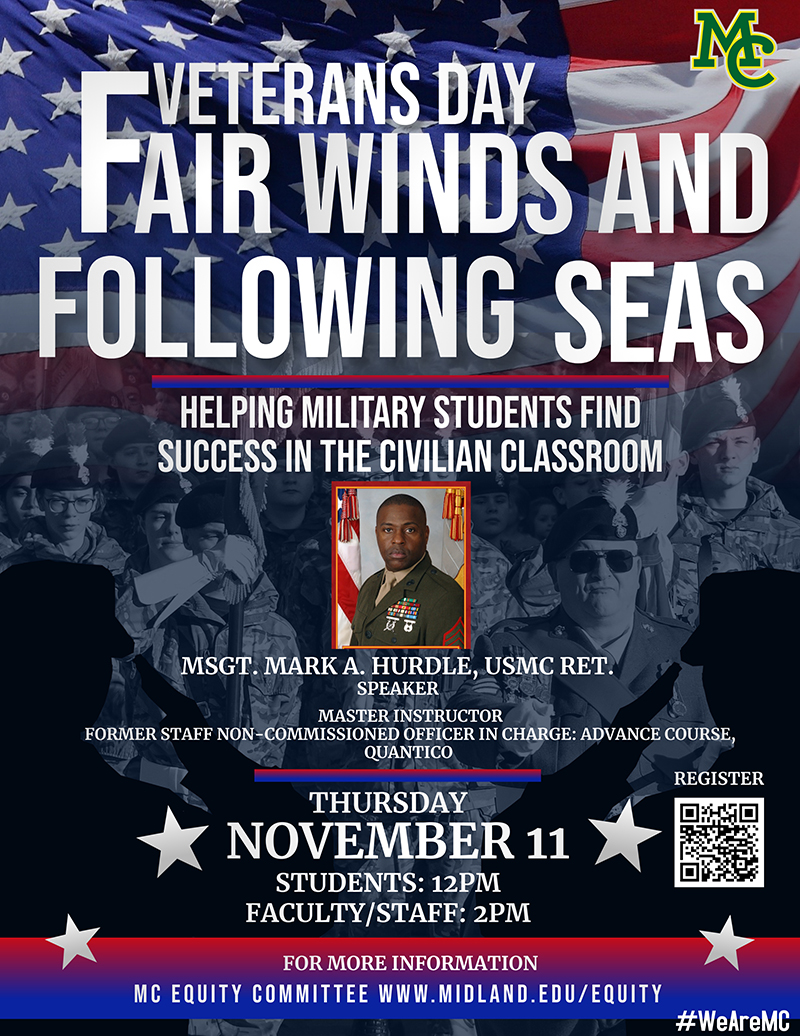 Helping Military Students Find Success in the Civilian Classroom (student event)