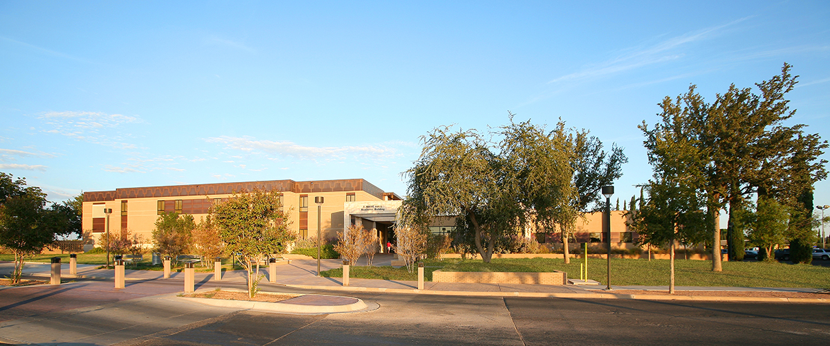 Marie Hall Academic Building South Entrance