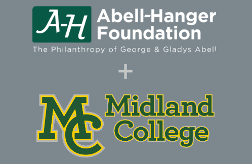 sabell-hanger foundation logo and the midland college logo