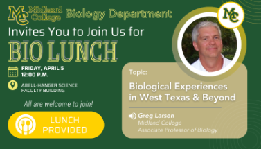 BioLunch Series - Speaker Greg Larson