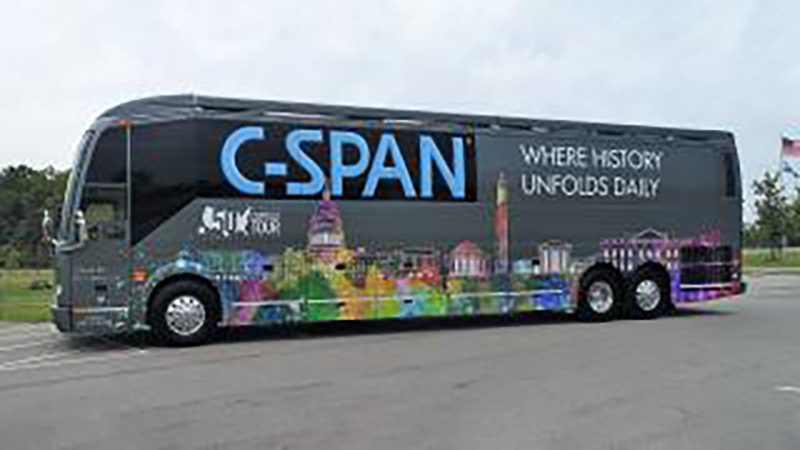 The image to use for this article. Listing image managed through RSS tab. C-SPAN Bus 