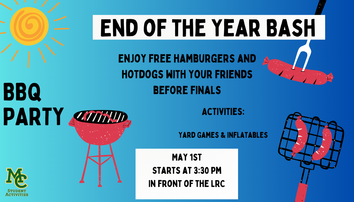 Finals Week -- End of the Year Bash