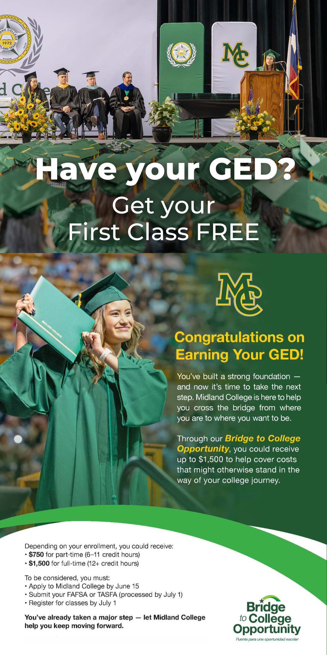The image to use for this article. Listing image managed through RSS tab. 2025 GED financial support initiatives