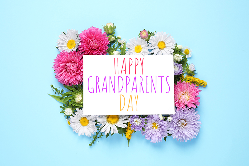 The image to use for this article. Listing image managed through RSS tab. Grandparents Day sign.