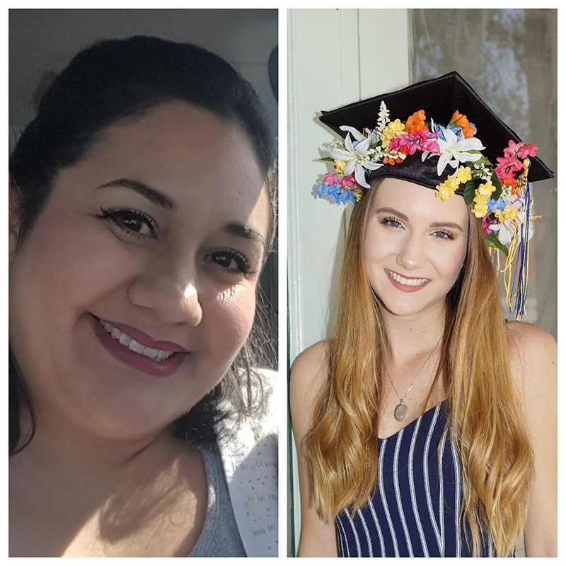 s(From Left to Right) Guadalupe Amparan and Lacy Morrow