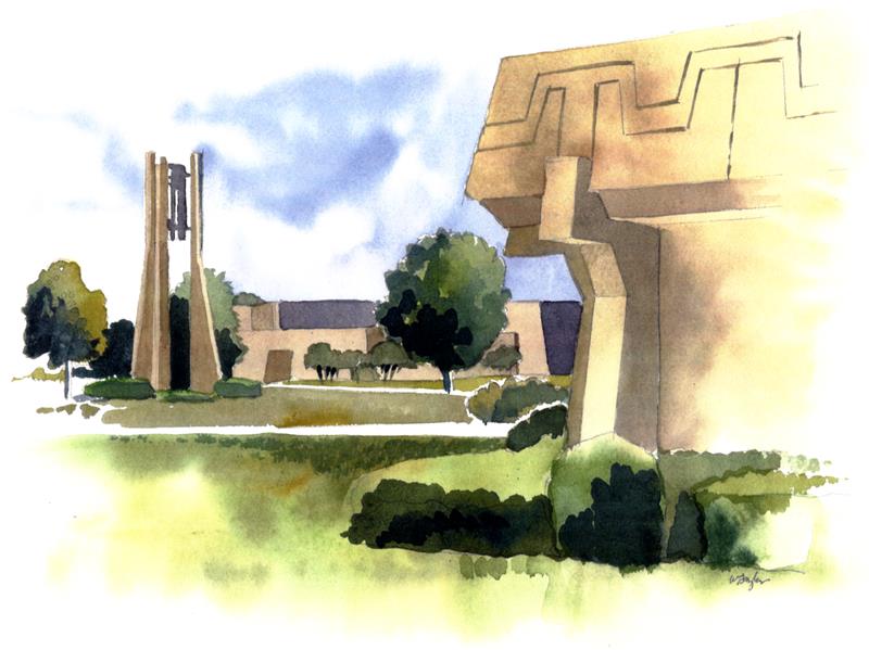 swater color hodge tower