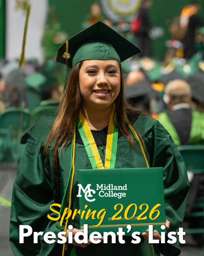The image to use for this article. Listing image managed through RSS tab. MC graduate stands proudly holding her diploma