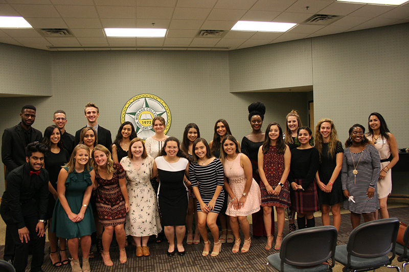 s2018-2019 members of Students in Philanthropy