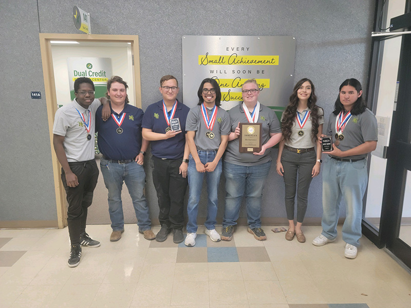The image to use for this article. Listing image managed through RSS tab. From left to right:  Joshua Bygrave, Colton Golden, Armando Nieto, Pedro Rodriguez, Jayson Watkins, Ariana Flores and Jayden Villa