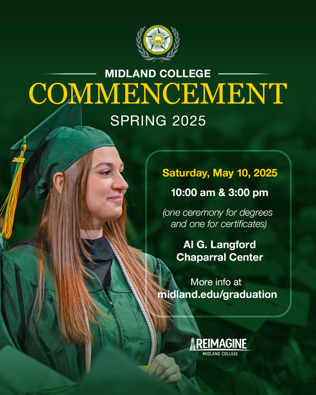 smc grad proudly holds diploma