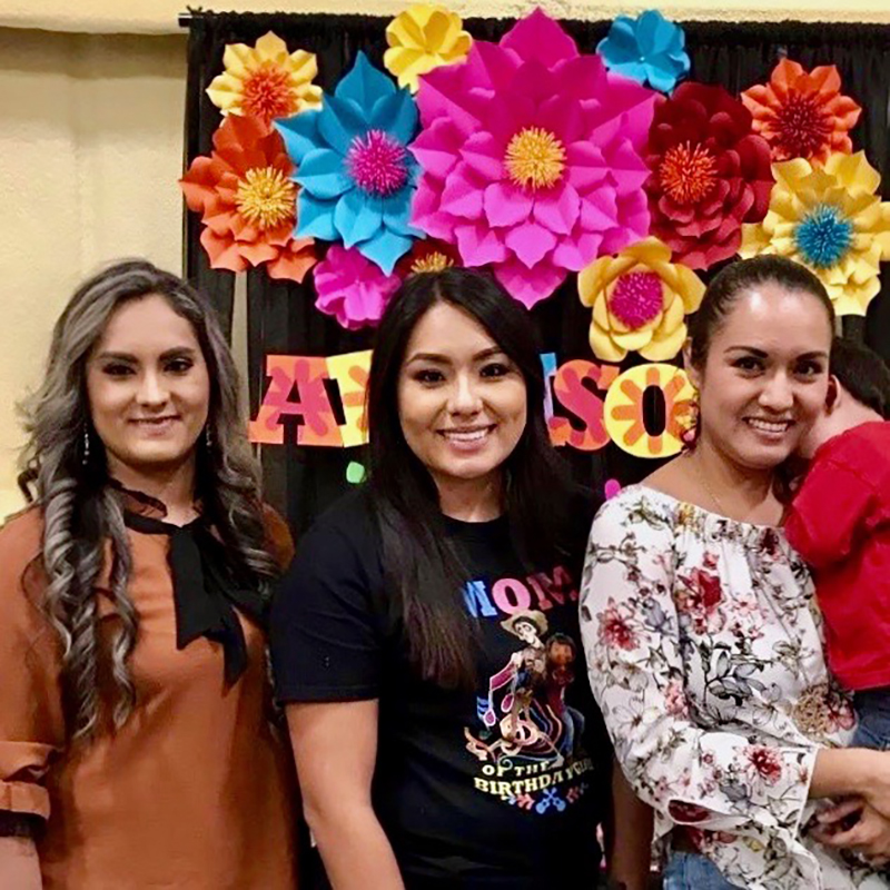 The image to use for this article. Listing image managed through RSS tab. Photo (From left to right): Maria Sigala, Juanita Dominguez and Martha Negrete.