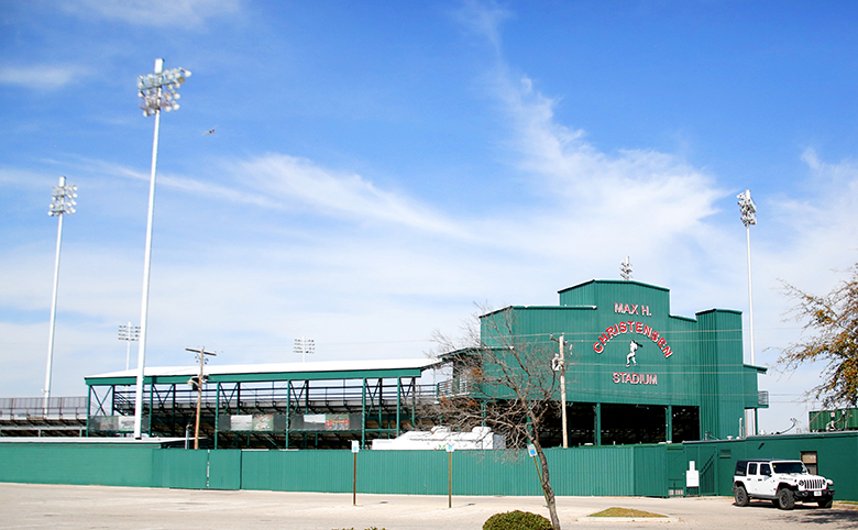 Exterior of Christensen Stadium